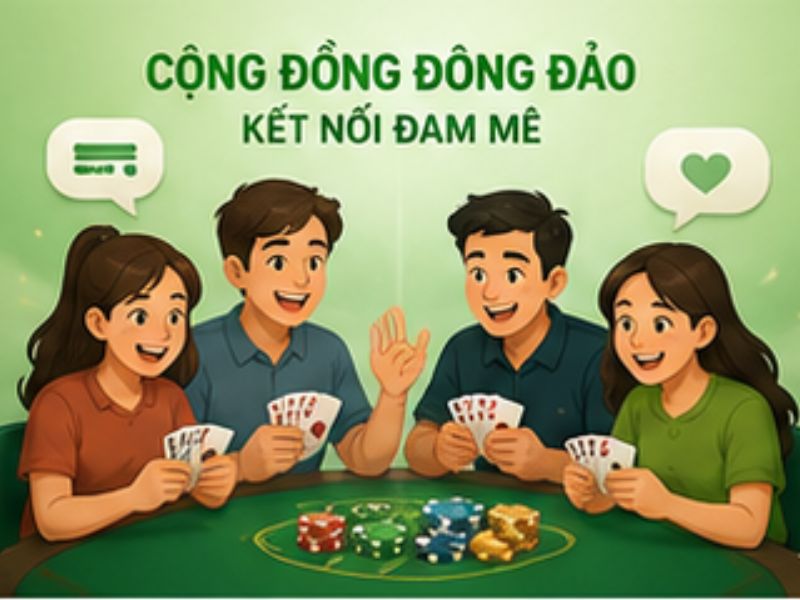 Cộng đồng người chơi đông đảo