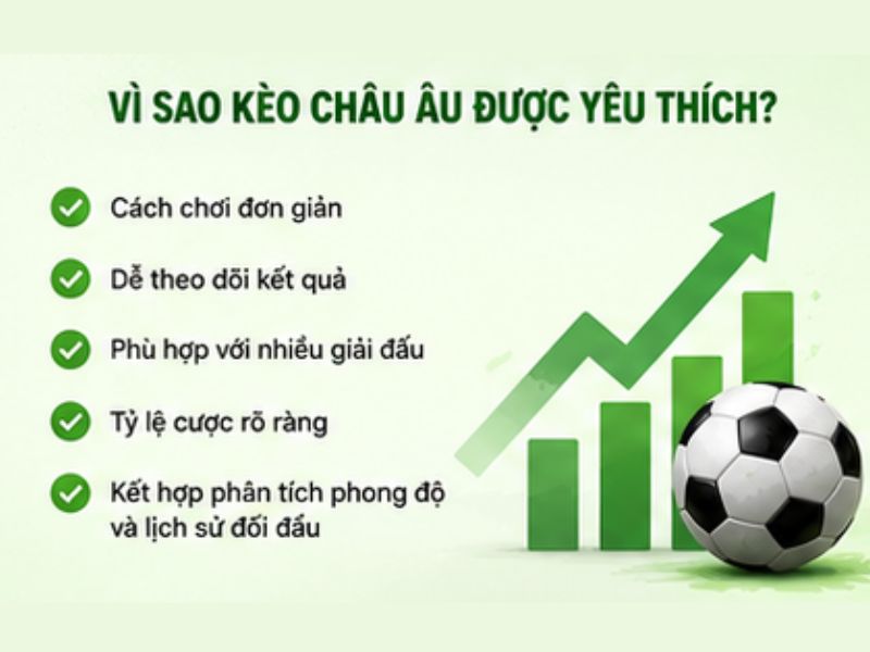 Vì sao kèo châu Âu được nhiều người lựa chọn