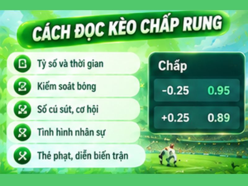Cách Đọc Kèo Chấp Rung