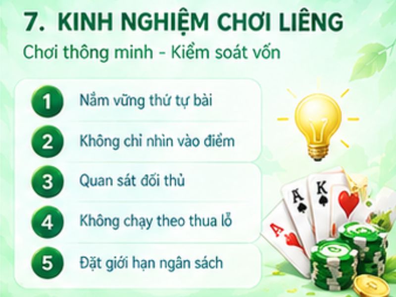 Kinh nghiệm chơi Liêng 13WIN cho người mới