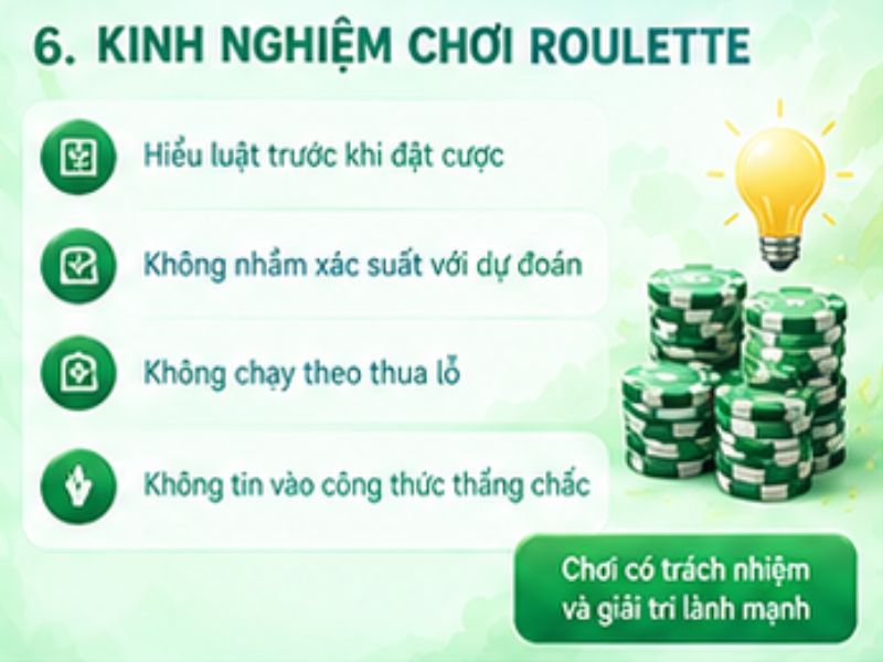 Kinh nghiệm làm quen Roulette 13WIN