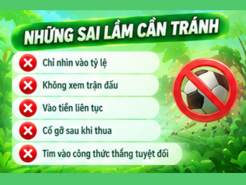 Những Sai Lầm Khi Chơi Kèo Rung